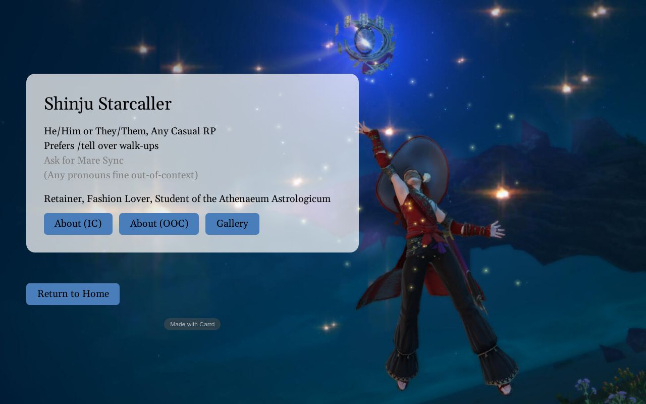 Shinju of the Stars
